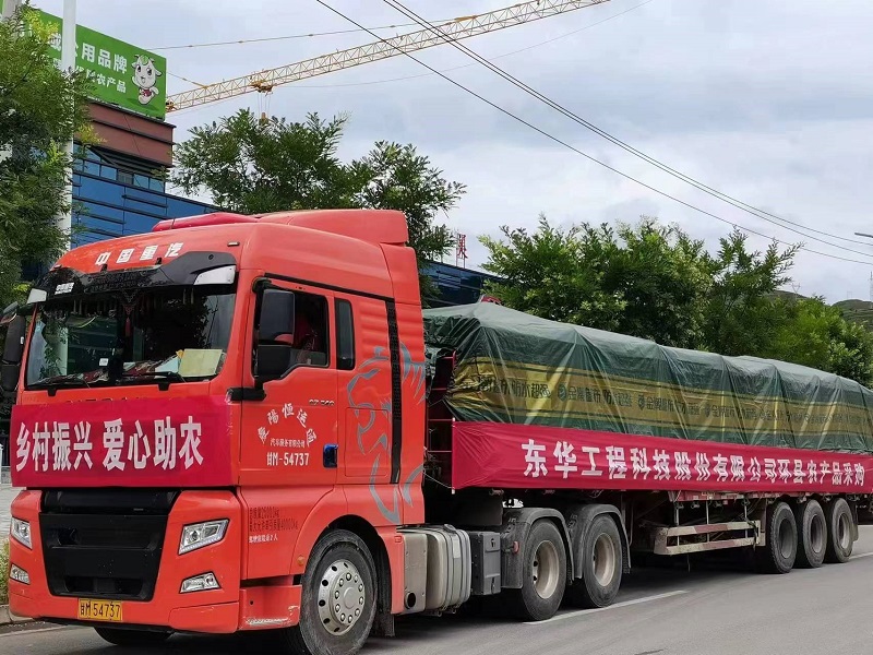 2022年8月，東華科技帶領(lǐng)企業(yè)全體員工開展消費(fèi)幫扶